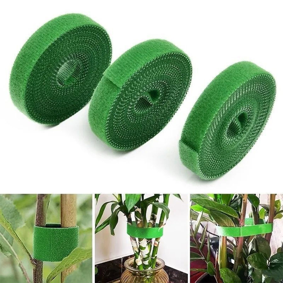 Plant Parenting - 再利用可能な植物用結束バンド、つる性植物に最適、プランニングストラップ、植物テープガーデニング、植物サポート、ガーデンケーブルタイ