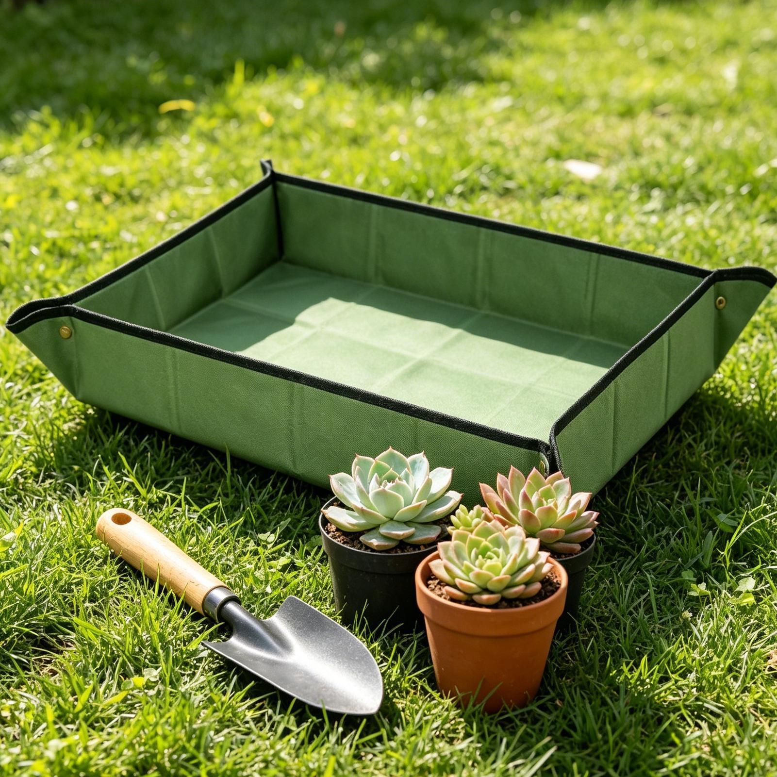 105 × 150 センチメートル植え替えマットポータブル厚 - Plant Parenting のレビューと価格