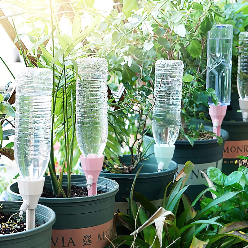 自動点滴灌漑システム 調整可能な水滴器 自動給水 観葉植物  - Plant Parenting のレビューと価格